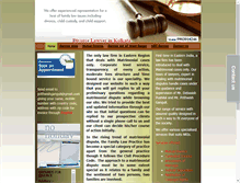 Tablet Screenshot of divorcelawyerinkolkata.com